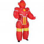 Roboti t&auml;ispuhutav kost&uuml;&uuml;m, t&auml;iskasvanu 150-190cm punane