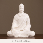Buddha kuju Sakyamuni Buddha kuju Tathagata Buddha kuju Keraamiline lambir&otilde;ngas Elutuba Viirukihoidja Veranda Kodukaunistus