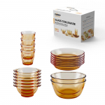 18-osaline klaasist &otilde;htus&ouml;&ouml;gikomplekt 18-piece set