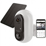 Cam&eacute;ra - MUVIT - iO - WiFi Full HD 1080P - D&eacute;tecteur de mouvement - Solaire 3W