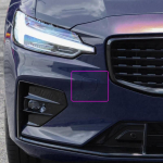 Auto esikaitseraua pukseerimiskonksu silmakate Sobib Volvo S60 V60-le Sinine
