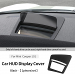 Mini Cooper E/SE J01 EV J05 Aceman 2024 2025 jaoks Auto HUD-ekraani kate Head Up Display kaitseraam Autotarvikud must