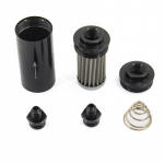 universal AN6 AN8 AN10 9MM connect auto aluminum oil filter for e85 fuel bracket fuel system fuel filter 9MM