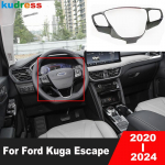 Ford Kuga Escape   2024 S&uuml;sinikkiust Auto Rooliratta Paneeli Kate Liist Sisekujunduse Lisatarvikud