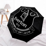 Everton Football Club muster, automaatselt avanev vihmavari, kaasaskantav ja kokkupandav disain, 8 varrast, j&otilde;ulu- v&otilde;i s&uuml;nnip&auml;evakingitus. mitmev&auml;rviline