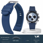 Seiko PROSPEX SSC813P1 SSC909P1 panda kummist kaardus otsaga Must Sinine Oranž kellarihm Silikoonist veekindel pehme mehe kellarihm 20mm