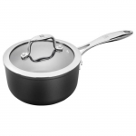 ZWILLING Forte - Casserole Antiadh&eacute;sif avec Couvercle en Verre (16 cm) - Aluminium Forg&eacute;