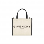 Givenchy Cabas Logo Jacquard Lai &Otilde;larihm Nahast V&auml;ike &Otilde;la-Crossbody Kott Naiste K&auml;ekotid Must Beež BB50N0B1H1-105 Shopping Bag Set(Basic Set+Shopping Bag)