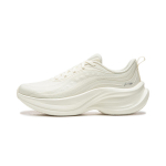 Li Ning Cushioning Slip Resistant Abrasion Resistant Support Lightweight Low top Running Shoes Women's Ivory ARHW020-1 39