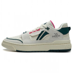 Li Ning Rookie Synthetic Leather Cushioning Slip Resistant Low top Basketball Shoes Unisex White Green ABCT067-1 36