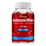 Xemenry Astaxanthin (mikrovetikatest saadud) sisaldab 24 mg kapsli kohta. 120