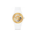 SWATCH Naiste 41mm Kuldne Kell SUOZ148 SUOZ148 White