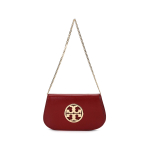 Tory Burch Reva Double T logo klapiga Eemaldatav metallist &otilde;larihm Nahast Crossbody sidur Naiste kotid Punane 152250-600 Basic Set (Bag+Dust Bag)