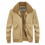 Uus Autumn Plus Velvet Polsterdatud soe jope Plus Velvet Tooling Coat 4XL