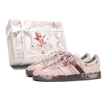 Adidas VL COURT 2.0 Da Vinci, Roosa Liblikas Polsterdus Madalad Rula Kingad Unisex Roosa Pruun HQ1802(TeamM-S-BOX) 40⅔ white
