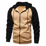 Mantli v&auml;rv Kontrastne T&otilde;mblukk Kardigan Kapuutsiga kampsun Meeste suur vabaaja Palus meester&otilde;ivad S