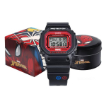 Casio G-Shock Spider-Man Kingikarbi Moodne Lihtne Kvartsliikumisega Vaikrihmaga K&auml;ekell Meeste k&auml;ekellad Hall DW-5600SPIDER-1PR Random Watch Box