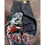 FlowStreet Y2K High Street Retro Hip-hop Punk Meeste Laiad P&uuml;ksid Ameerika Goth Harajuku K&otilde;rge V&ouml;&ouml;koht P&uuml;ksid Personaalne Vabaaja L&otilde;dvad P&uuml;ksid S