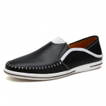 Moodne Disainer Meeste Ehtne Nahk Loaferid Pehmed Mugavad Vabaaja Kingad Meeste K&otilde;ndimiseks Kleidi Pulma Jalatsid Zapatos Hombre 38