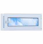 PVC aken Valge 100X40 Parempoolne, Uus 1000X400 Mm Avatav-Kallutatav Ru