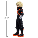 Anime MHA figuurid Bakugo Katsuki figuur No Hero Academia figuur Bakugo Katsuki Midoriya Izuku tegevusfiguur nukk m&auml;nguasjad kingitused 21CM black