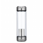 300/400/600 ml klaasist veepudel roostevabast terasest tee infusioonifilter Topeltseinaga kaas paks p&otilde;hjaga joogikontori kodutass kingitus 280ml