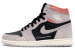 Jordan 1 Retro High 'Neutral Grey Hyper Crimson' 555088-018 45