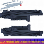 Mercedes-Benz C-klass W206 Aluskattekilp C180, C200, C260, C300L Mudakaitse jaoks (Vasak parem) Body shield passenger right [Domestic] Felt