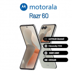 Motorola Moto Razr 60 nutitelefon toetab Nano-SIM+eSIM, T&auml;iesti uus 256GB hall v&auml;rv