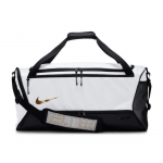 NIKE Treeningukott, Crossbody kott, K&auml;ekott, T&otilde;mblukuga kott, Korvpallikott DX9789-100 Must-Valge, Keskmine suurus valge