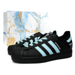 Adidas Originals Superstar 2 Sinine Lips Kulumiskindel Madal Ketsid Unisex Must Sinine JH9977(Team865-SBOX) 36⅔ white