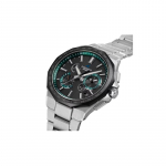 CASIO OCEANUS seeria-Poseidon 6000 seeria 100 meetrit veekindel p&auml;ikeseenergia Kvarts titaanist rihm sama stiil meestele ja naistele hall sihverplaat OCW-T6000A-1A sinine