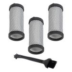 JIGOO T600 tolmuimejatele 4 tk komplekt 3 pestavat HEPA filtrit, 1 harjapea varuosad