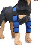 Uus Koera k&uuml;&uuml;narnuki tugi-kaitsja Lakkumisvastane Haav Pehme Hingav Valu leevendus &Otilde;la tugi K&uuml;&uuml;narnuki varrukad Padjad Koera k&uuml;&uuml;narnukile (Blue,S(for 3.5-7.5kg)) sinine