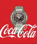 CASIO G-SHOCK GA-2100CC-3AJR ANALOOG-DIGITAALNE 2100 Seeria Coca-Cola 140.