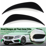 1 paar autode esipamperi splitter canard &otilde;huava katte liist Mercedes-Benz C-klassile W205 AMG jaoks 2015-2018 Autode disain