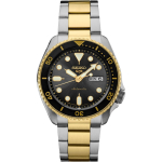 Seiko 5 Sports SRPK22 s&ouml;ehall ketas automaatne meeste k&auml;ekell 42.5mm kuld