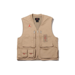 Travis Scott Cactus Jack X Jordan Utility Vest Aasia suurused CW3170-201 XS beige