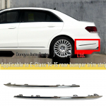 &Uuml;hildub Mercedes-Benz E-klassi 2014-2015 Executive/Sport tagumise kaitseraua liistuga 2128853521 2128853621 Left 2128853521
