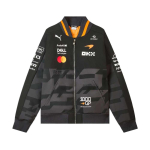 Puma McLaren 1000Th Mugav pikkade varrukatega lukuga jakk Meeste jakid 714087-01 M black