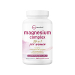 Naiste 20-&uuml;hes magneesiumikompleks D3, K2 ja ashwagandhaga, 240 vegan kapslit 1 PACK