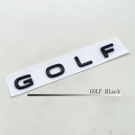 Uus 3D ABS Kroom Must Logo Golf Embleemi T&auml;hed Rinnam&auml;rk Auto Tagaluugi Kleebis Golf MK7 MK7.5 MK8 jaoks Autode Kujundustarvikud