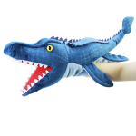 Uus 11 stiilis dinosaurus K&auml;sinukk Palus m&auml;nguasjad Lasteaia esitus K&auml;sijuhtkindadTriceratops Tyrannosaurus Dilophosaurus 25CM