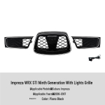 LED-v&otilde;re tuledega 2006-07 Subaru Impreza WRX STI jaoks black