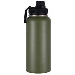 32oz LaiSuu Isolatsiooniga Roostevabast Terasest Spordipudel Magnetilise Korgiga 32oz armee roheline