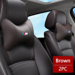 2 tk nahast autoistme kaelapadi m&auml;lum&auml;luga puuvillane peatugi BMW M E39 E46 E90 E60 F10 F11 F20 F30 F34 M1 M2 M3 jaoks Auto tarvikud blcr33