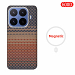 Xiaomi 17 T Pro/Xiaomi 17 T &uuml;mbrise jaoks S&uuml;sinik 600D 1500D Kevlar Aramidkiudkangas &Otilde;huke k&otilde;va kate Magnetiline Must &Otilde;huke Kerge Punane Choose Phone Model&Xiaomi 17T