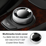BMW E90 E91 E92 E93 E70 E71 E82 E81 E87 IDrive Multimeedia Nupu Kate Keskne Lisatarvik E &Scaron;assii Kristall crystal style / for e90 gray
