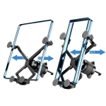 Oatsbasf Autokinnitus telefoni jaoks Samsung Galaxy Z Fold 6 5 4 3 jaoks &Otilde;hutusavaga Automaatne Laienev Telefonihoidja iPhone 16 15 jaoks X06-S6 Plus black