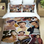 Laulja H-Harry-Styles Voodipesukomplektid Peen Vooditarvete Komplekt Tekikott Vooditekk Komplekt Voodipesukomplekt Luksuslik S&uuml;nnip&auml;evakingitus EU Single 135*200cm/53x79in 3pcs